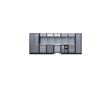 King Tony - ZESTAW MEBLI WARSZTATOWYCH NUMER 1 (SZARE), 4885x460x2000mm - 87D11X01SA-KG