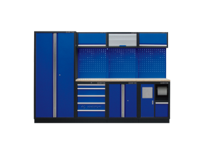 King Tony - ZESTAW MEBLI WARSZTATOWYCH NUMER 3 (NIEBIESKIE), 2955x460x2000mm - 87D11X03A-KB
