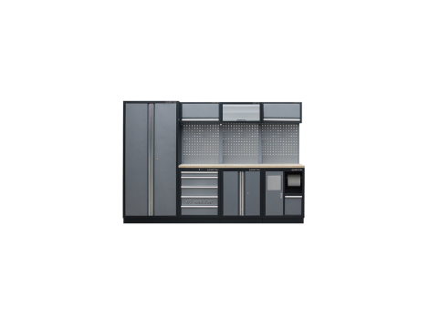 King Tony - ZESTAW MEBLI WARSZTATOWYCH NUMER 3 (SZARE), 2955x460x2000mm - 87D11X03A-KG