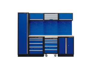 King Tony - ZESTAW MEBLI WARSZTATOWYCH NUMER 4 (NIEBIESKIE), 2640x460x2000mm - 87D11X04A-KB