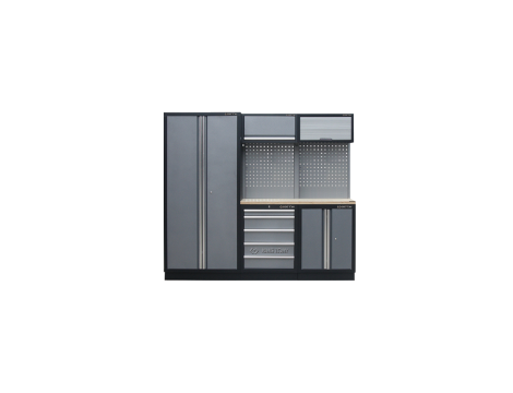 King Tony - ZESTAW MEBLI WARSZTATOWYCH NUMER 5 (SZARE), 2275x460x2000mm - 87D11X05A-KG