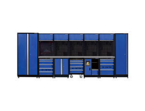 King Tony - ZESTAW MEBLI WARSZTATOWYCH NUMER 21 (NIEBIESKIE), 4915x600x1900mm - 87D21X01SA-KB