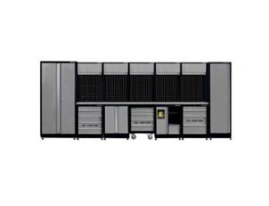 King Tony - ZESTAW MEBLI WARSZTATOWYCH NUMER 21 (SZARE), 4915x600x1900mm - 87D21X01SA-KG