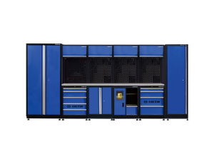 King Tony - ZESTAW MEBLI WARSZTATOWYCH NUMER 22 (NIEBIESKIE), 4235x600x1900mm - 87D21X02SA-KB