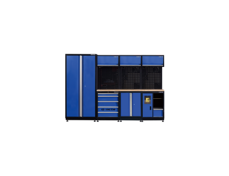 King Tony - ZESTAW MEBLI WARSZTATOWYCH NUMER 23 (NIEBIESKIE), 2955x600x1900mm - 87D21X03A-KB