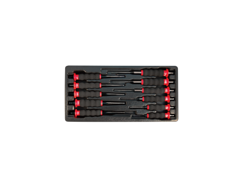 King Tony - ZESTAW 11cz. PUNKTAK 6mm, WYBIJAKI 2 - 8mm, POBIJAKI 4 - 8mm, WKŁAD DO WÓZKA - 9-1011GP - 2