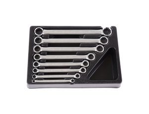 King Tony - ZESTAW KLUCZY OCZKOWYCH PROSTYCH 8cz. 6 - 22mm, WKŁAD DO WÓZKA - 9-1C08MR