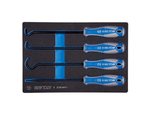 King Tony - ZESTAW HAKÓW MONTERSKICH, 4cz.- WKŁAD Z PIANKI EVA DO WÓZKA - 9-30904AYV