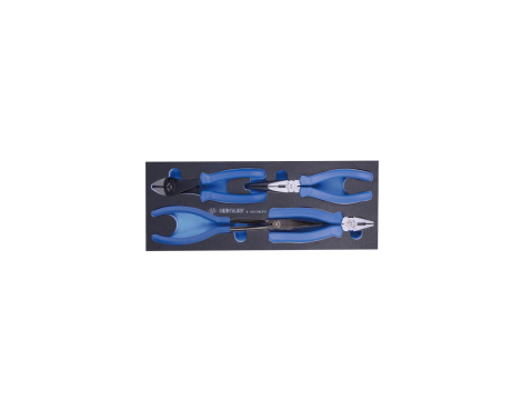 King Tony - ZESTAW SZCZYPIEC 6111-06 + 6231-07 + 6311-08 + 6319-11C, WKŁAD Z PIANKI EVA DO WÓZKA - 9-40104GPV