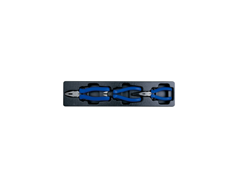 King Tony - ZESTAW SZCZYPIEC 6111-07 + 6211-06 + 6311-06, WKŁAD DO SZKRZYNKI 87402 - 9-40203GP