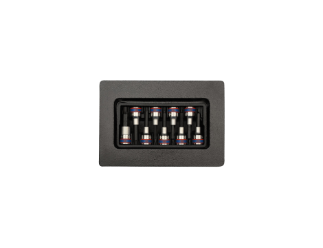 King Tony - ZESTAW NASADEK IMBUS TORX 1/2, DŁUGIE T20 - T60 WKŁAD DO WÓZKA, 9 CZ. - 9-4119PR