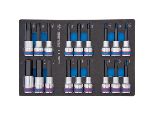 King Tony - ZESTAW DŁUGICH NASADEK 1/2