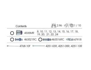 King Tony - ZESTAW NASADEK 1/2