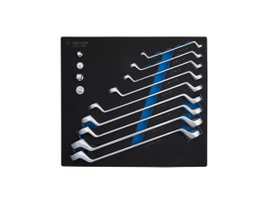 King Tony - ZESTAW KLUCZY OCZKOWO ODGIĘTYCH 1/4