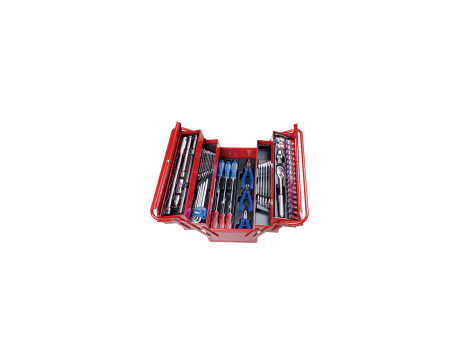 King Tony - SKRZYNKA ROZCIĄGANA 87402 Z ZESTAWEM NARZĘDZI 62cz. - 902-062MR