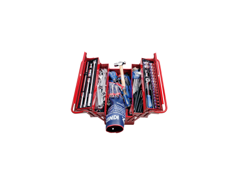 King Tony - SKRZYNKA ROZCIĄGANA 87402 Z ZESTAWEM NARZĘDZI 109cz. - 902-109MR