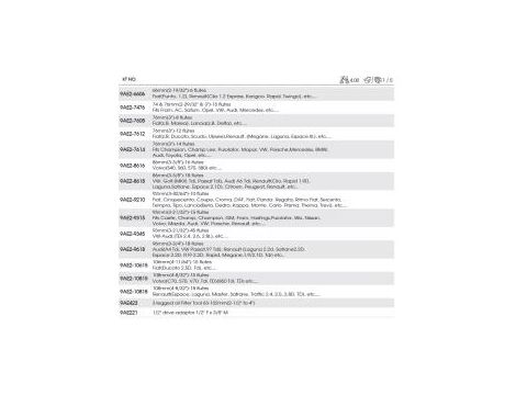 King Tony - ZESTAW KLUCZY NASADOWYCH 3/8" DO FILTRÓW OLEJU 16 cz. W WALIZCE - 9AE2016 - 3