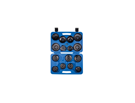 King Tony - ZESTAW KLUCZY NASADOWYCH 3/8" DO FILTRÓW OLEJU 16 cz. W WALIZCE - 9AE2016 - 4