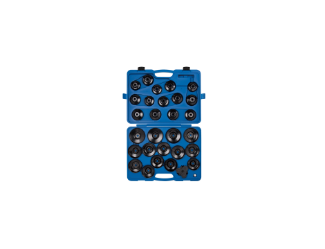 King Tony - ZESTAW KLUCZY NASADOWYCH 1/2" DO FILTRÓW OLEJU 30 cz. W WALIZCE PLAST. - 9AE6030 - 4