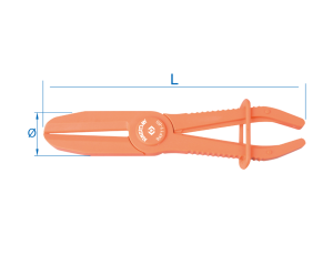 King Tony - PLASTIKOWE SZCZYPCE ZACISKOWE DO PRZEWODÓW O ŚREDNICY 30MM - 9AF11-30