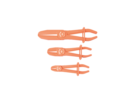 King Tony - ZESTAW PLASTIKOWYCH SZCZYPIEC ZACISKOWYCH 15-60MM, 3 SZT. - 9AF113