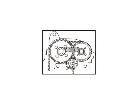 King Tony - BLOKADA ROZRZĄDU (AUDI/SKODA/VW/SEAT)do silników 16-zaw.1,4/1,6 FSI - 9AT1-A01 - 2
