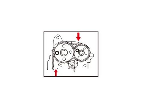 King Tony - BLOKADA ROZRZĄDU (AUDI/SKODA/VW/SEAT)do silników 16-zaw.1,4/1,6 FSI - 9AT1-A01 - 3