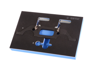 King Tony - ZESTAW BLOKADY ROZRZĄDU (FIAT/VAUXHALL/OPEL)do silników łańcuchowych 2,2,16v z podwójnym wałkiem rozrządu - 9AT1002E