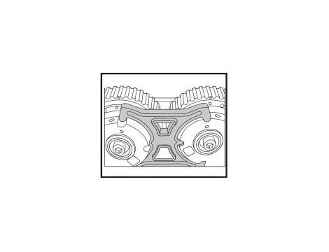 King Tony - ZESTAW DO SYNCHRONIZACJI ROZRZĄDU (FORD)do silników benz.Duratec 1,6Ti-VCT 16v z podwójnym wałkiem rozrządu - 9AT1406E - 3