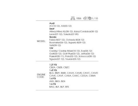 King Tony - ZESTAW DO USTAWIANIA ROZRZĄDU (AUDI/SKODA/VW/SEAT) do silników benzynowych łańcuchowych 1.2/1.4/1.6 FSi - 9AT1506E