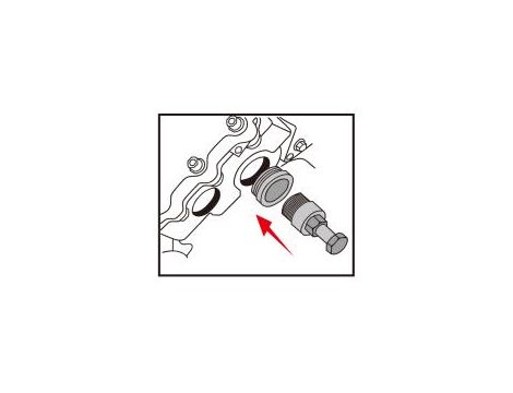 King Tony - ŚCIĄGACZ KOŁA ZĘBATEGO POMPY WTRYSKOWEJ (BMW) do silników M47/M57 - 9AT2-D01