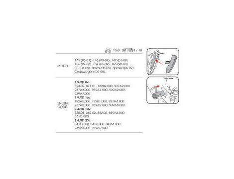 King Tony - ZESTAW DO SYNCHRONIZACJI ROZRZĄDU (ALFA ROMEO/FIAT/LANCIA) - 9AT2006E - 3