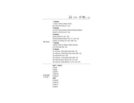 King Tony - ZESTAW DO SYNCHRONIZACJI ROZRZĄDU do silników łańcuchowych diesel BMW N47/N47S/N57 2,0 i 3,0 - 9AT2107E - 4