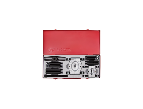 King Tony - ZESTAW ŚCIĄGACZ - ODKLEJACZ DO ŁOŻYSK, PODWÓJNY 30 - 75mm, KASETA - 9BA21 - 3