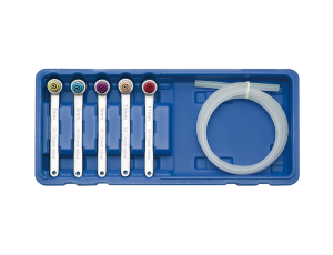 King Tony - ZESTAW KLUCZY DO ODPOWIETRZANIA I WYMIANY PŁYNU HAMULCOWEGO, 7 CZ. - 9BC5001MR