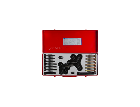 King Tony - ZESTAW ŚCIĄGACZY DO KOŁA KIEROWNICY 18 cz. KASETA - 9BG11