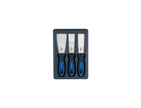 King Tony - ZESTAW SKROBAKÓW WZMOCNIONYCH ZE STALI NIERDZEWNEJ, 3 SZT. - 9CJ023