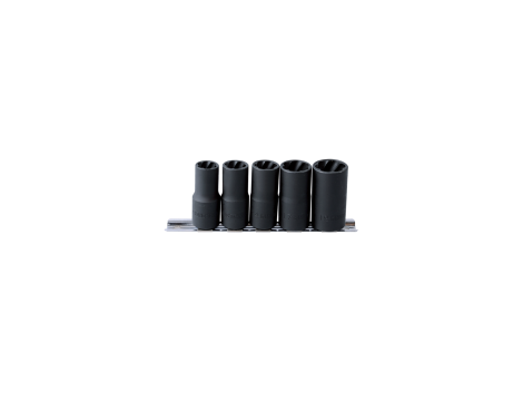 King Tony - ZESTAW NASADEK 1/2" DO USZKODZONYCH ŚRUB 12-19MM - 9TD035MR