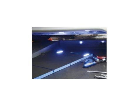 King Tony - MATA POD KOLANA 1150x420MM Z OŚWIETLENIEM LED - 9TG21