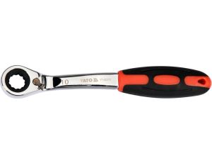 YATO - KLUCZ OCZKOWY ODGIĘTY Z GRZECHOTKĄ 10MM - YT-02372