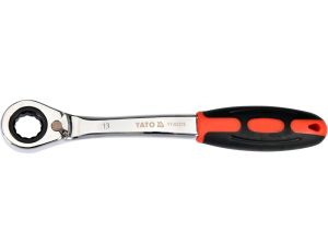 YATO - KLUCZ OCZKOWY ODGIĘTY Z GRZECHOTKĄ 13MM - YT-02375
