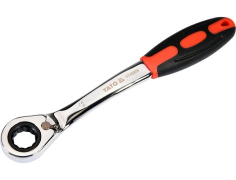 YATO - KLUCZ OCZKOWY ODGIĘTY Z GRZECHOTKĄ 13MM - YT-02375 - 2