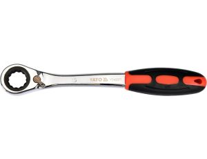 YATO - KLUCZ OCZKOWY ODGIĘTY Z GRZECHOTKĄ 15MM - YT-02377