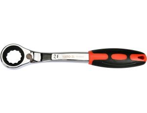 YATO - KLUCZ OCZKOWY ODGIĘTY Z GRZECHOTKĄ 24MM - YT-02385