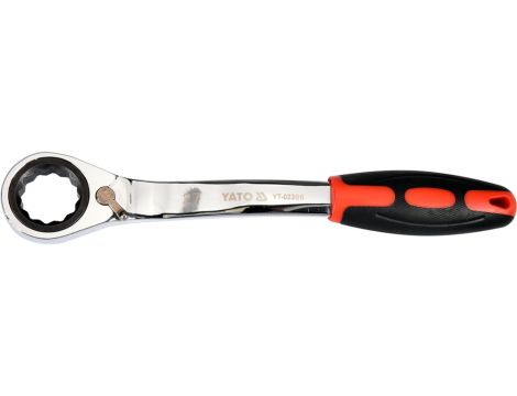 YATO - KLUCZ OCZKOWY ODGIĘTY Z GRZECHOTKĄ 27MM - YT-02386