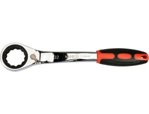 YATO - KLUCZ OCZKOWY ODGIĘTY Z GRZECHOTKĄ 32MM - YT-02388