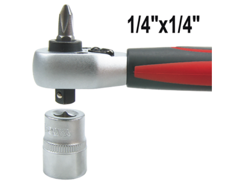 YATO - GRZECHOTKA 1/4" 105MM DO NASADEK I BITÓW - YT-0331 - 2