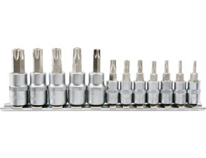 YATO - ZESTAW KLUCZY TORX SECUR NA SZYNIE 12CZ. - YT-04332