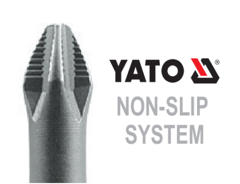 YATO - BITY DO WKRĘTARKI 10SZT. PH1x25 S2 - YT-0474 - 2