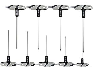YATO - ZESTAW KLUCZY TRZPIE. TORX Z RĘKOJE. 9CZ - YT-05615